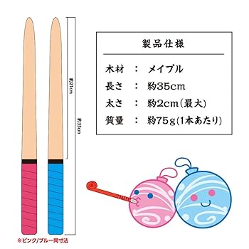 Amazon.co.jp: ゲームセンター版太鼓ゲーム用 みんなのバチ